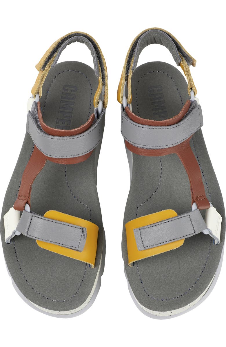 Camper Oruga Platform Sandal, Alternate, color,