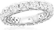 SUZY LEVIAN Cushion Cut Cubic Zirconia Eternity Band Ring