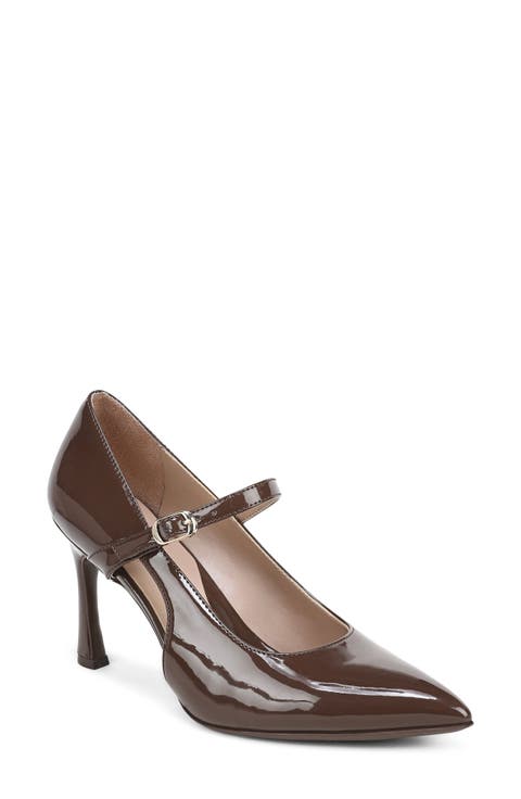 Blakely Faux Leather Mary Jane Pump