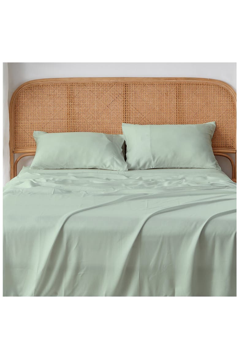 Tencel® Lyocell Pillowcase Set, Alternate, color, SAGE