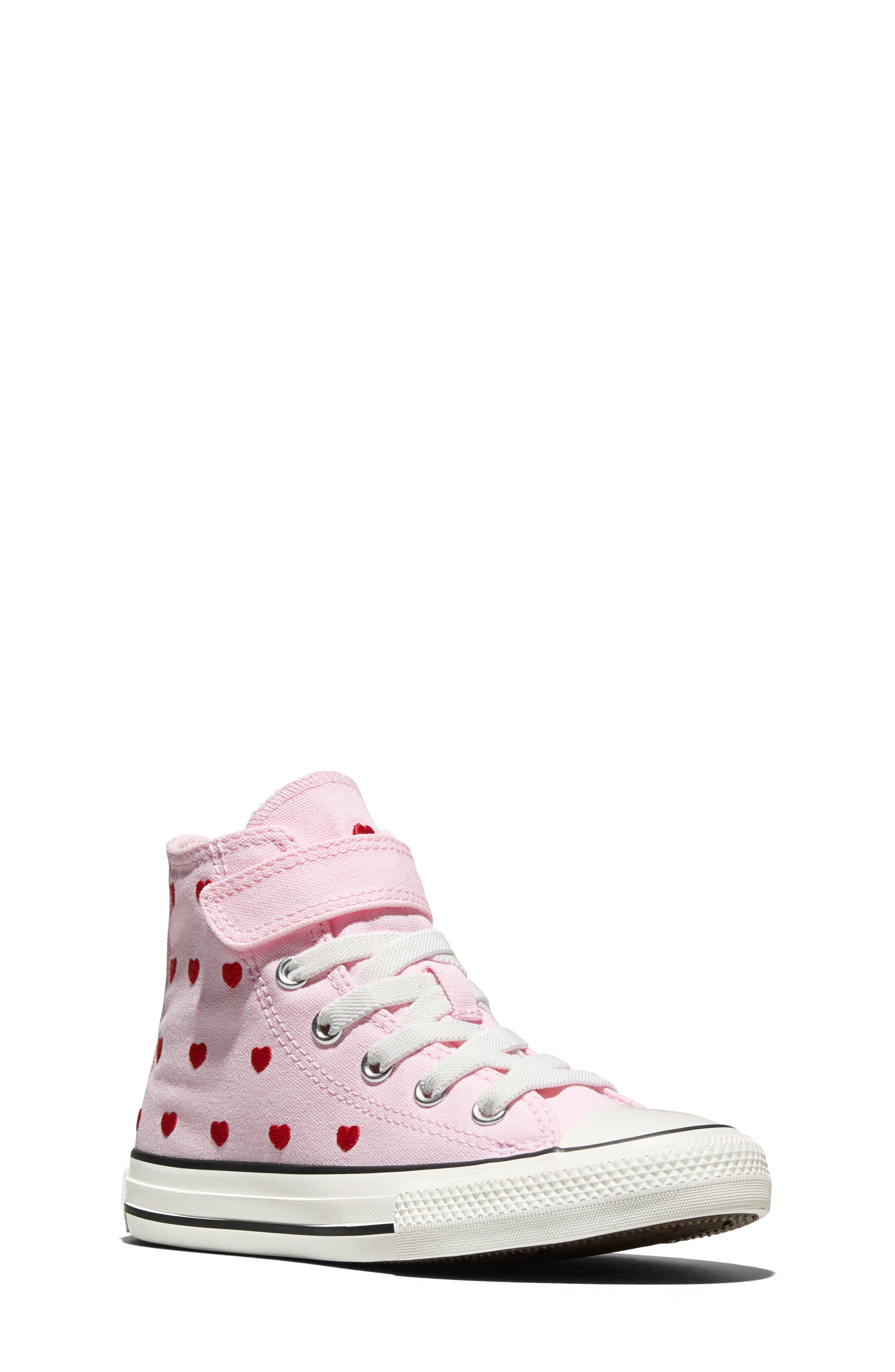 Converse Kids' Chuck Taylor<sup>®</sup> All Star<sup>®</sup> 1V High Top Sneaker, Main, color, New Found Bloom/ Vintage White