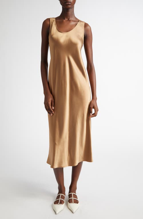 Max Mara Leisure Talete Dress Tobacco In Camel