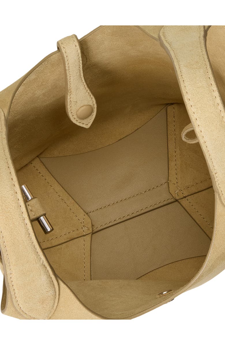 Polo Ralph Lauren Small Play Suede Crossbody Bag, Alternate, color, Cashew