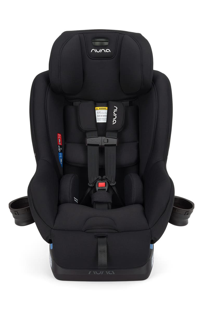 Nuna Rava Flame Retardant–Free Convertible Car Seat, Alternate, color, Caviar