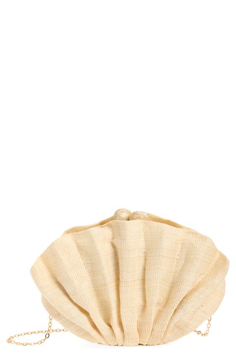 The Origami Scallop Clutch