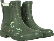 Mountain Warehouse Flowers Rubber Ankle Galoshes