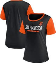 FANATICS Women's Fanatics Branded Black San Francisco Giants Mound T-Shirt