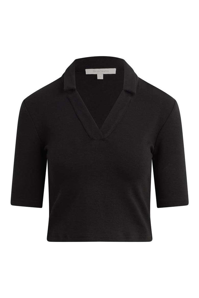 The Reading Johnny Collar Polo, Main, color, BLACK