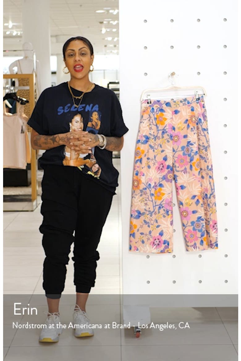 Liberty® Tana Lawn Wide-Leg Crop Pants video