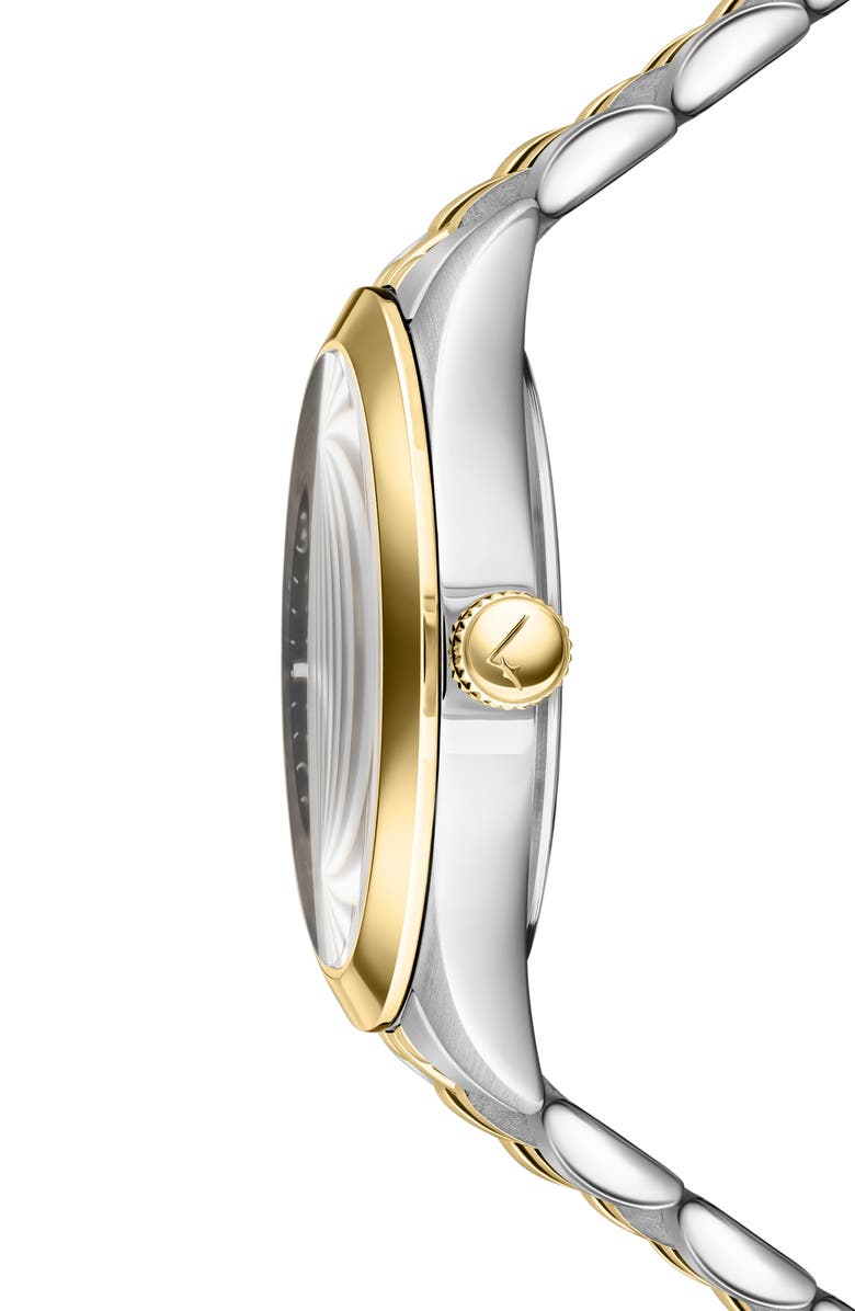 FERRAGAMO Classic Two-Tone Bracelet Watch, 36mm, Alternate, color, Tt Ipyg/Ss