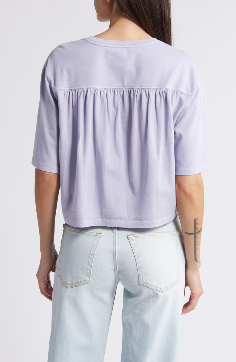 Treasure & Bond Relaxed Organic Cotton Crop T-Shirt, Alternate, color, 