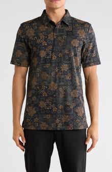 Speaking My Language Floral Polo