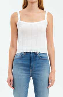 DAZE Blossom Pointelle Cotton Camisole