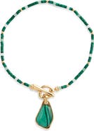 Zimmermann Ore Malachite Pendant Necklace