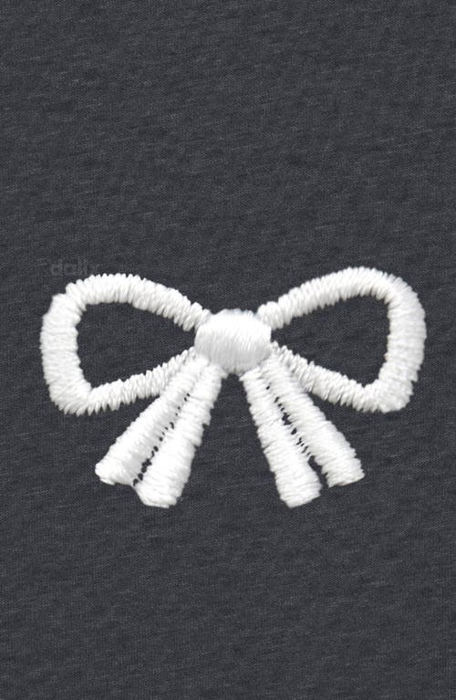 Dalix Womens Bow Lightweight Everyday Tee In Gray