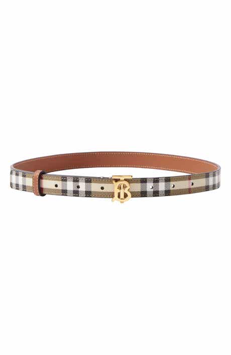 Burberry Check Belt
