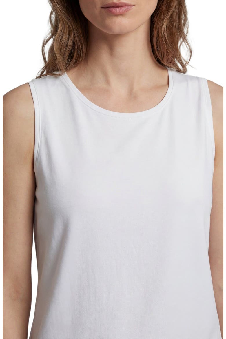 Womens Muscle Tank, Alternate, color, WHITE