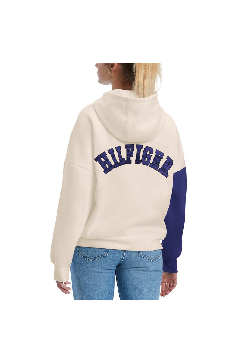 Tommy Hilfiger Women's Tommy Hilfiger Cream/Purple Baltimore Ravens Harriet Pullover Hoodie, Alternate, color, Cream