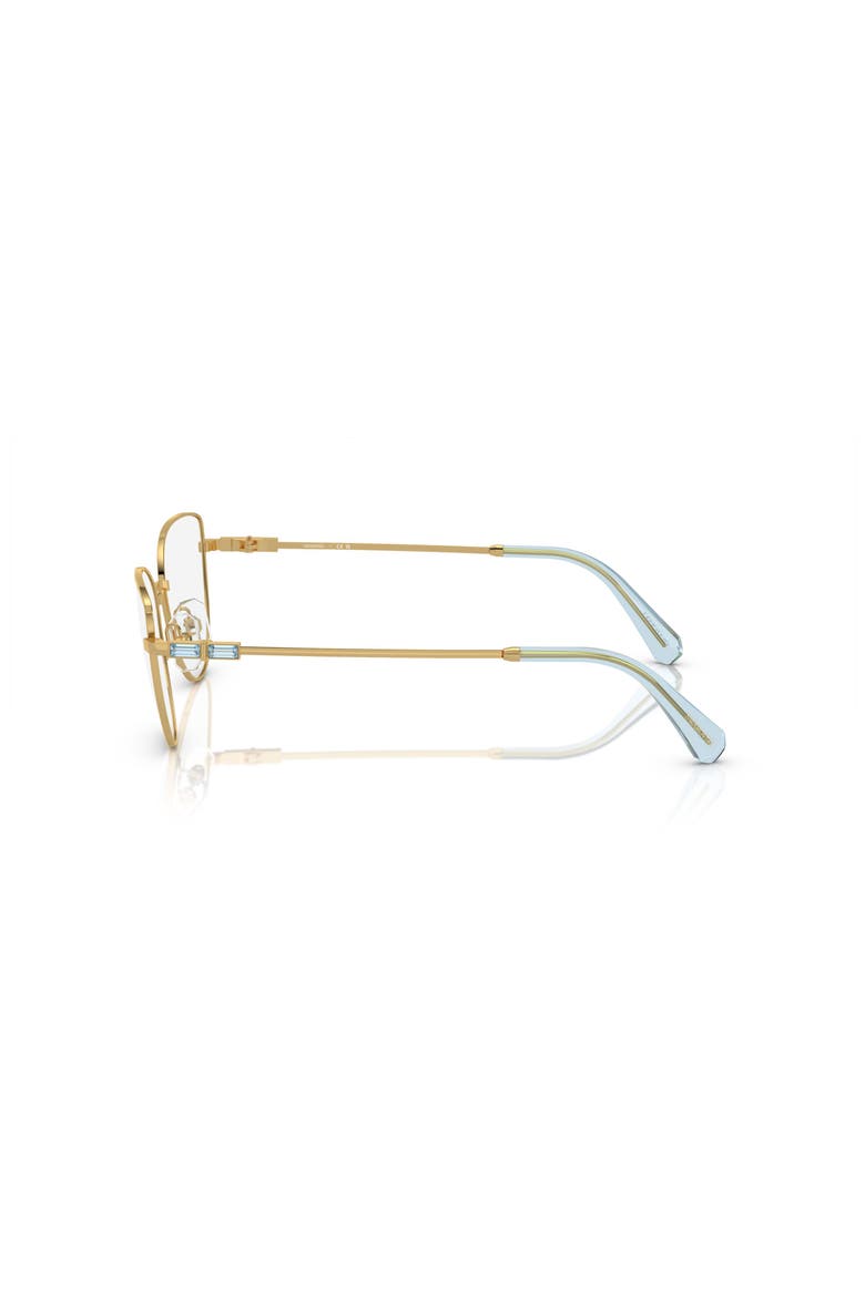 53mm Cat Eye optical glasses, Alternate, color, Gold