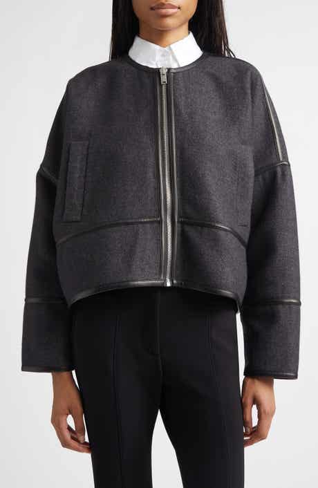 Ticiana Wool Blend Twill Jacket