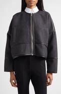 Proenza Schouler Ticiana Wool Blend Twill Jacket