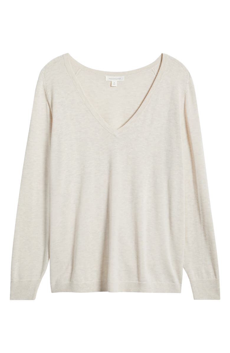 Treasure & Bond Relaxed V-Neck Sweater, Alternate, color,