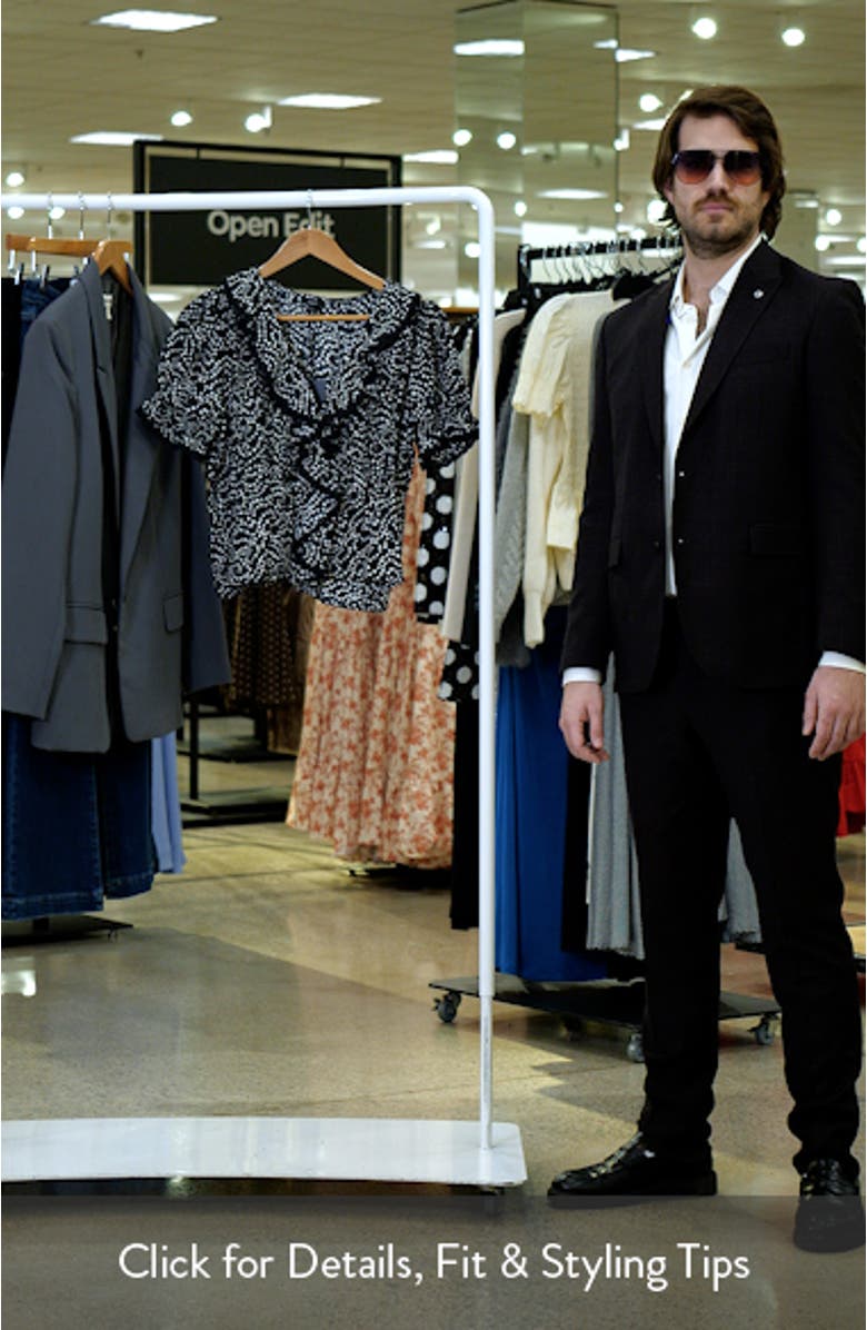 Bloom Floral Short Sleeve Top, sales video thumbnail