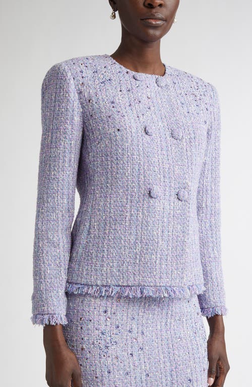 St John St. John Collection Sinclair Monroe Tweed Jacket