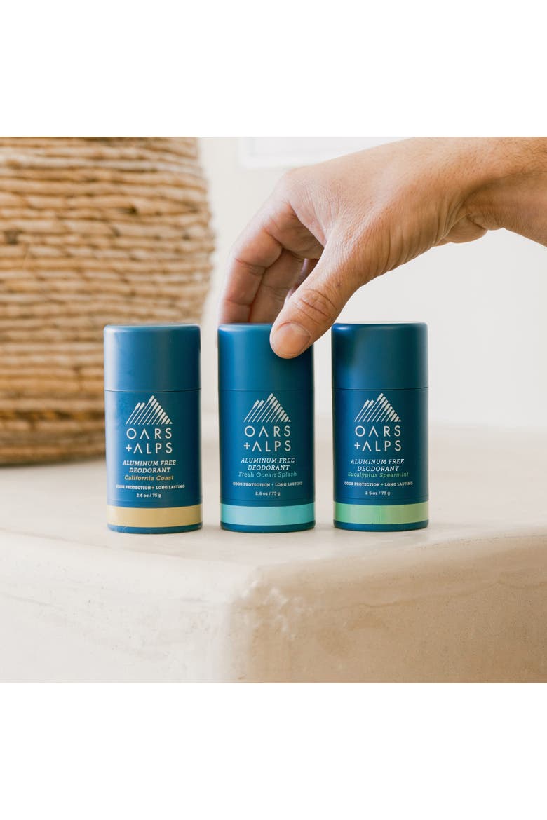 Aluminum-Free Deodorant - California Coast, Alternate, color, Blue