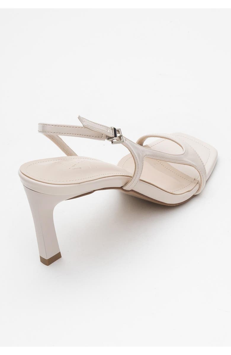 Prologue Shoes Melby Strappy Stiletto Sandal, Alternate, color, Off White