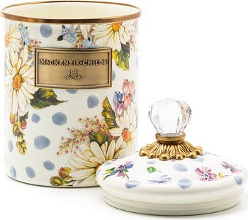 Wildflowers Medium Enamel Canister