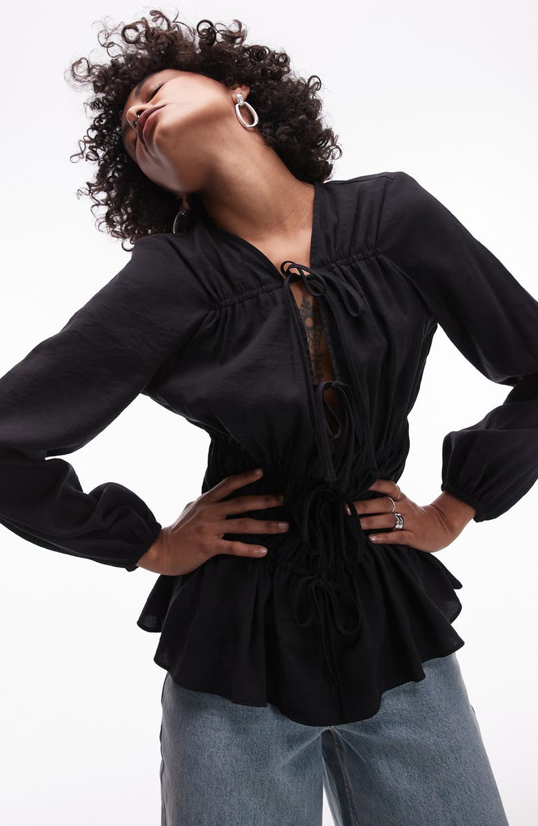 Tie Front Top