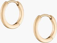 Aurate New York Hinged Huggie Earrings