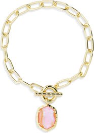 Kendra Scott Daphne Paper Clip Link Toggle Bracelet