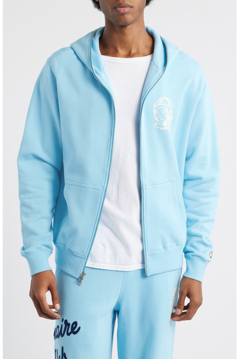 Zip Helmet Hoodie, Main, color, BALTIC SEA