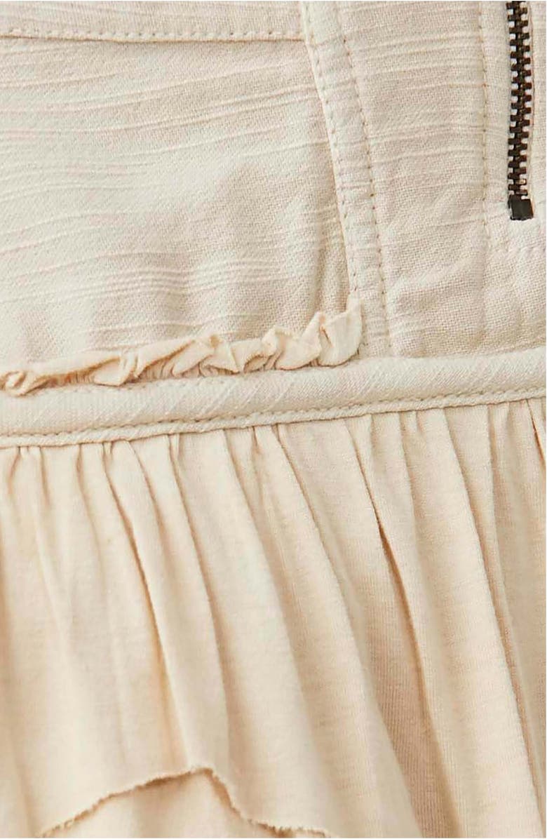 Free People Frostbite Layered Ruffle Miniskirt, Alternate, color, 