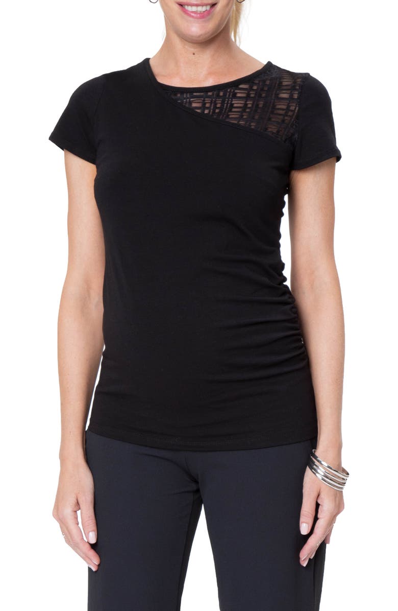 Stowaway Collection City Maternity/Nursing T-Shirt, Main, color, 