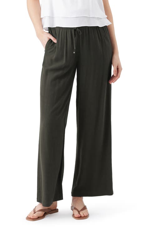 Wide Leg Tencel Pant