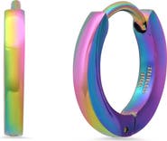 STEELTIME Multi-Color 13m Hoop Earrings