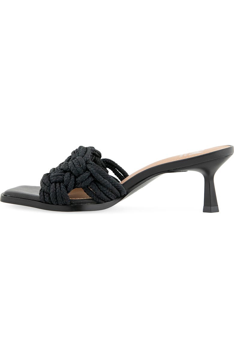 Rebecca Minkoff Fannie Rope Slide Sandal, Alternate, color, Black