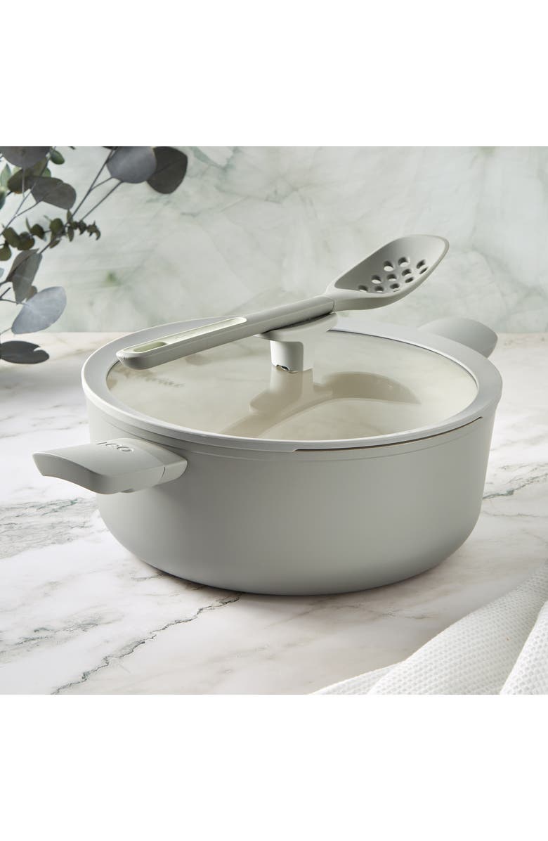 BergHOFF Leo Balance 6.5-Quart Stock Pot, Alternate, color, Moon Mist