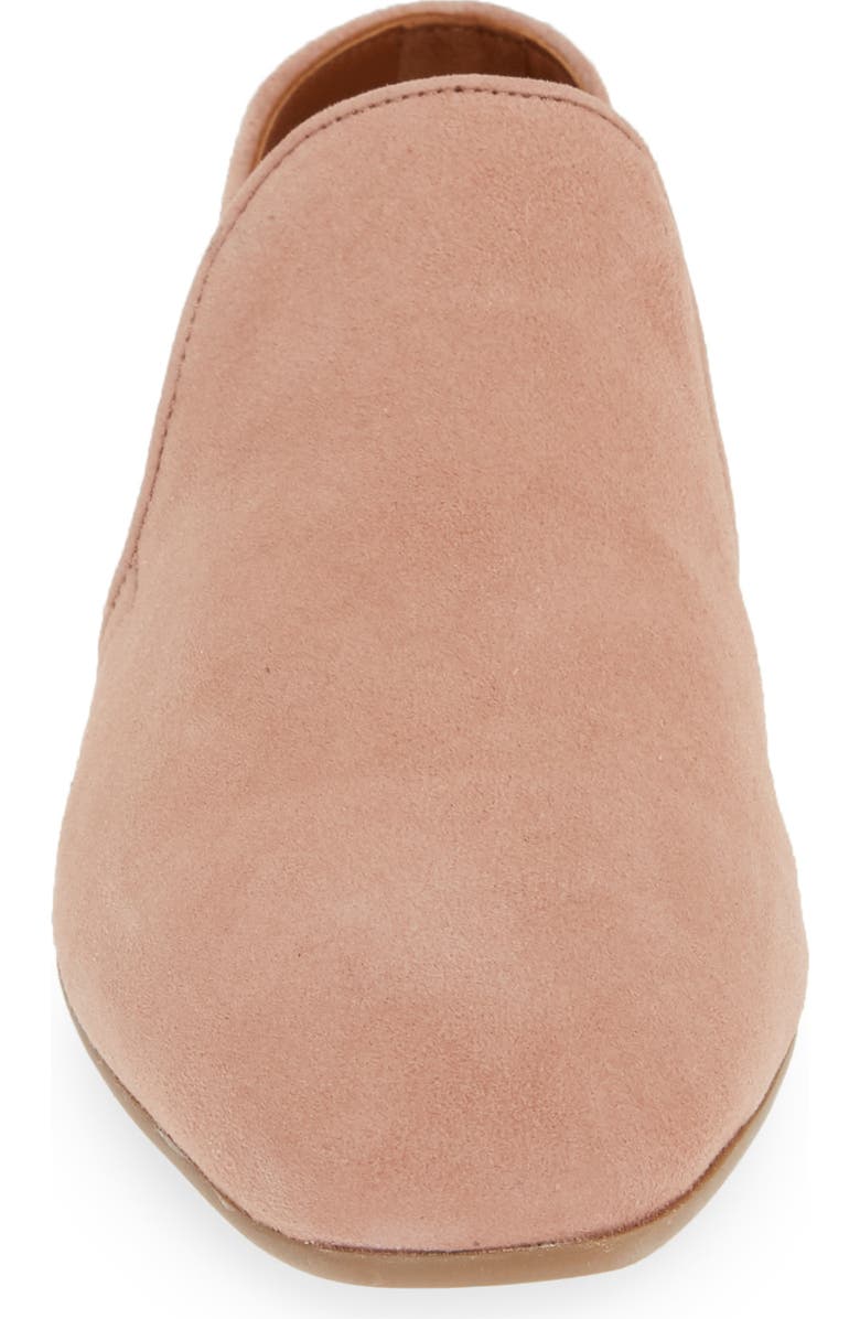 Aquatalia Revvy Weatherproof Loafer, Alternate, color, Rose Suede