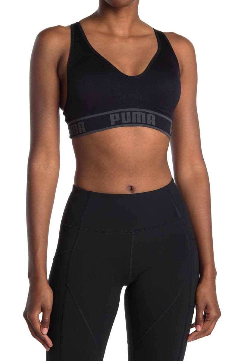 PUMA Seamless Sports Bra, Main, color,