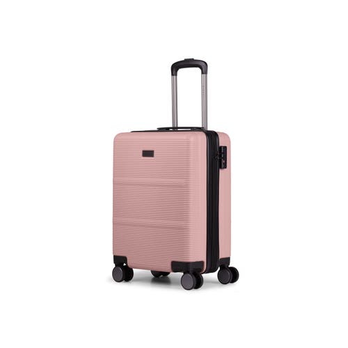 Bugatti Brussels Hardside Carry-on Luggage With Spinner Wheels In Pink