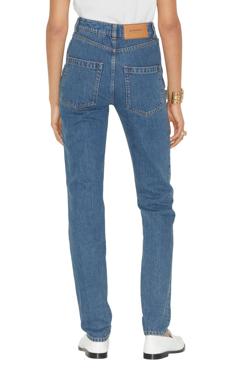 Burberry Balin Slim Fit Jeans, Alternate, color, 