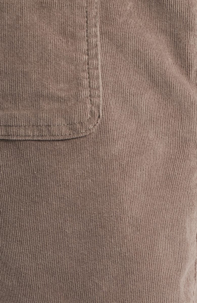 Imperfects Easy Rider Drawstring Corduroy Shorts, Alternate, color, Driftwood