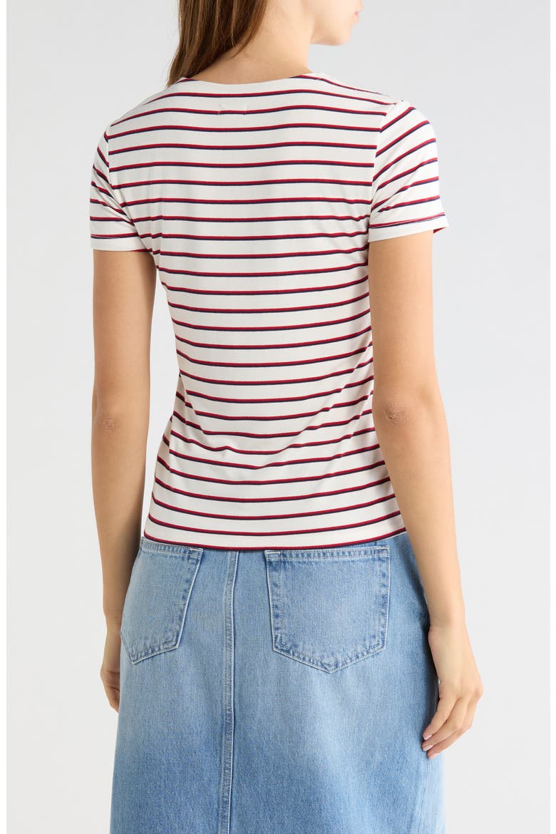 Ressi Stripe Crew T-Shirt, Alternate, color, RED/ NVY/ WHT STRIPE