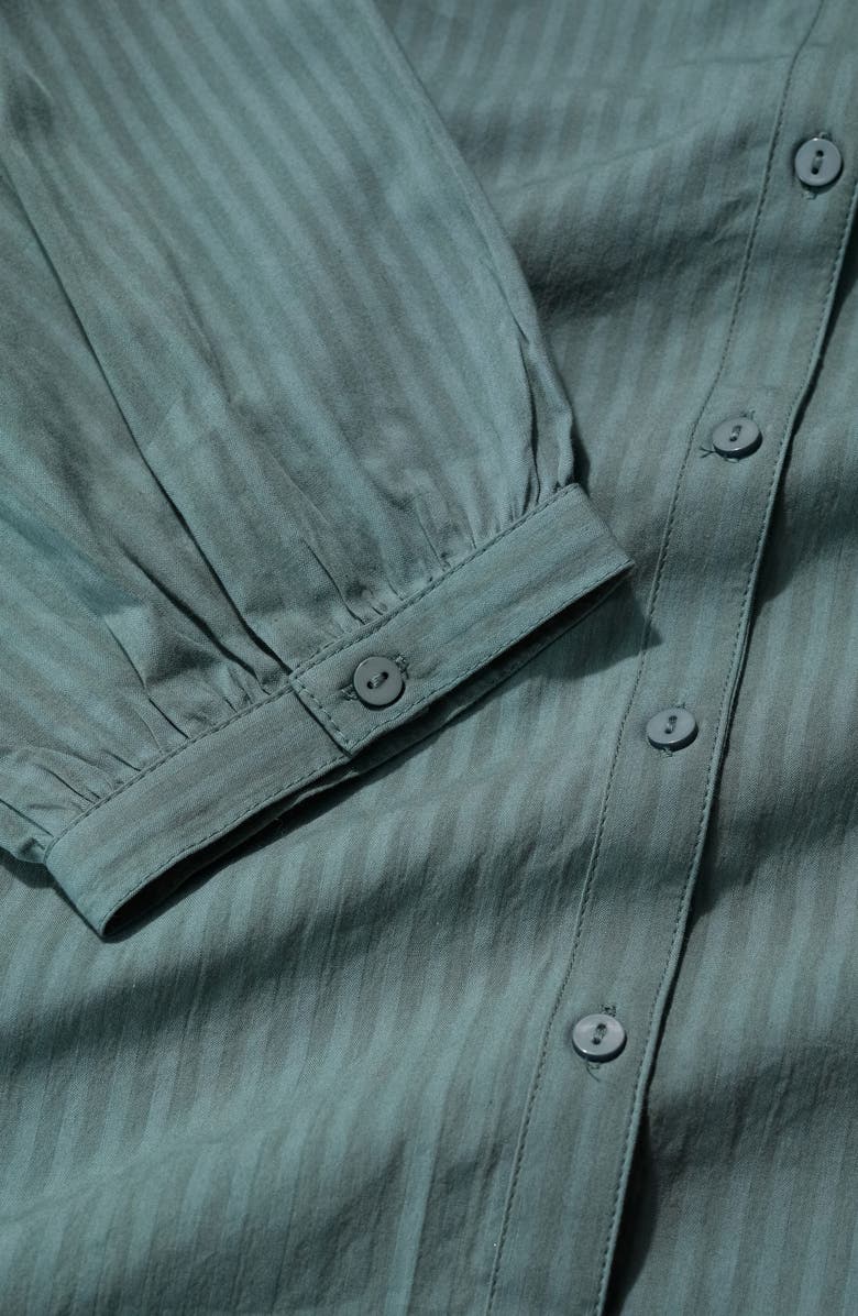 Seasalt Cornwall Hope Cottage Organic Cotton Button-Up Shirt, Alternate, color, Cliff