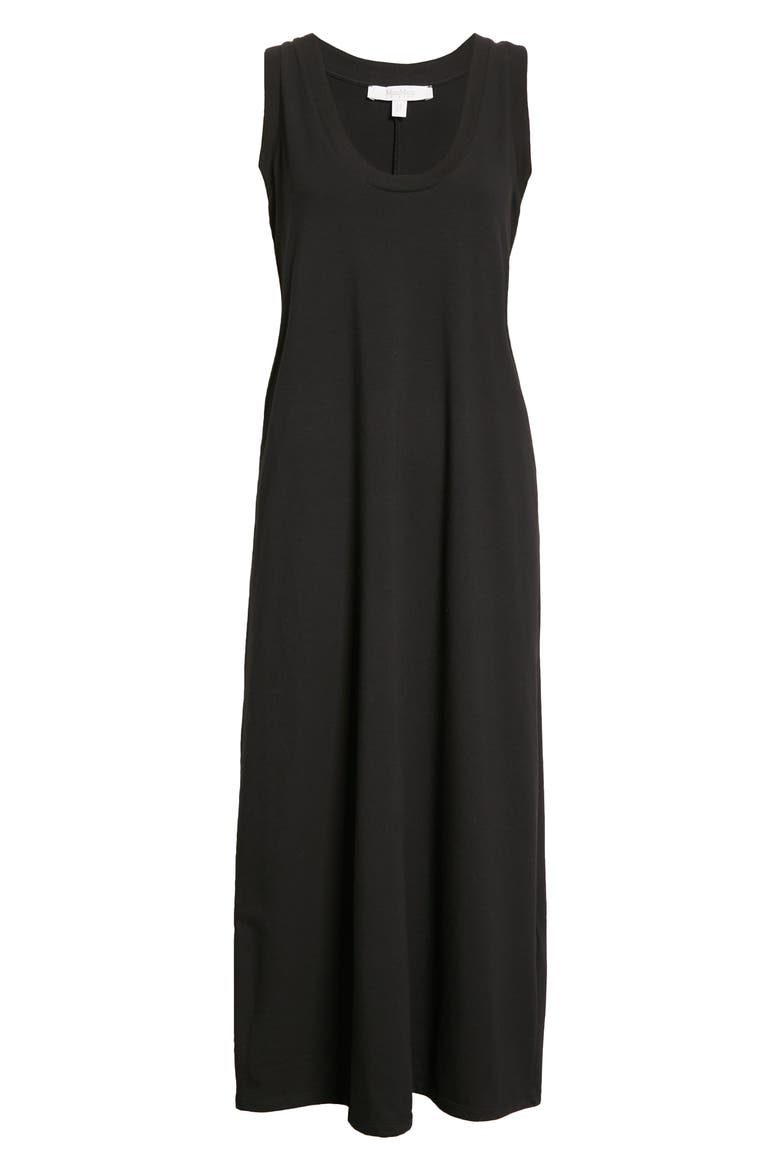 Jersey Tank Dress, Alternate, color, BLACK