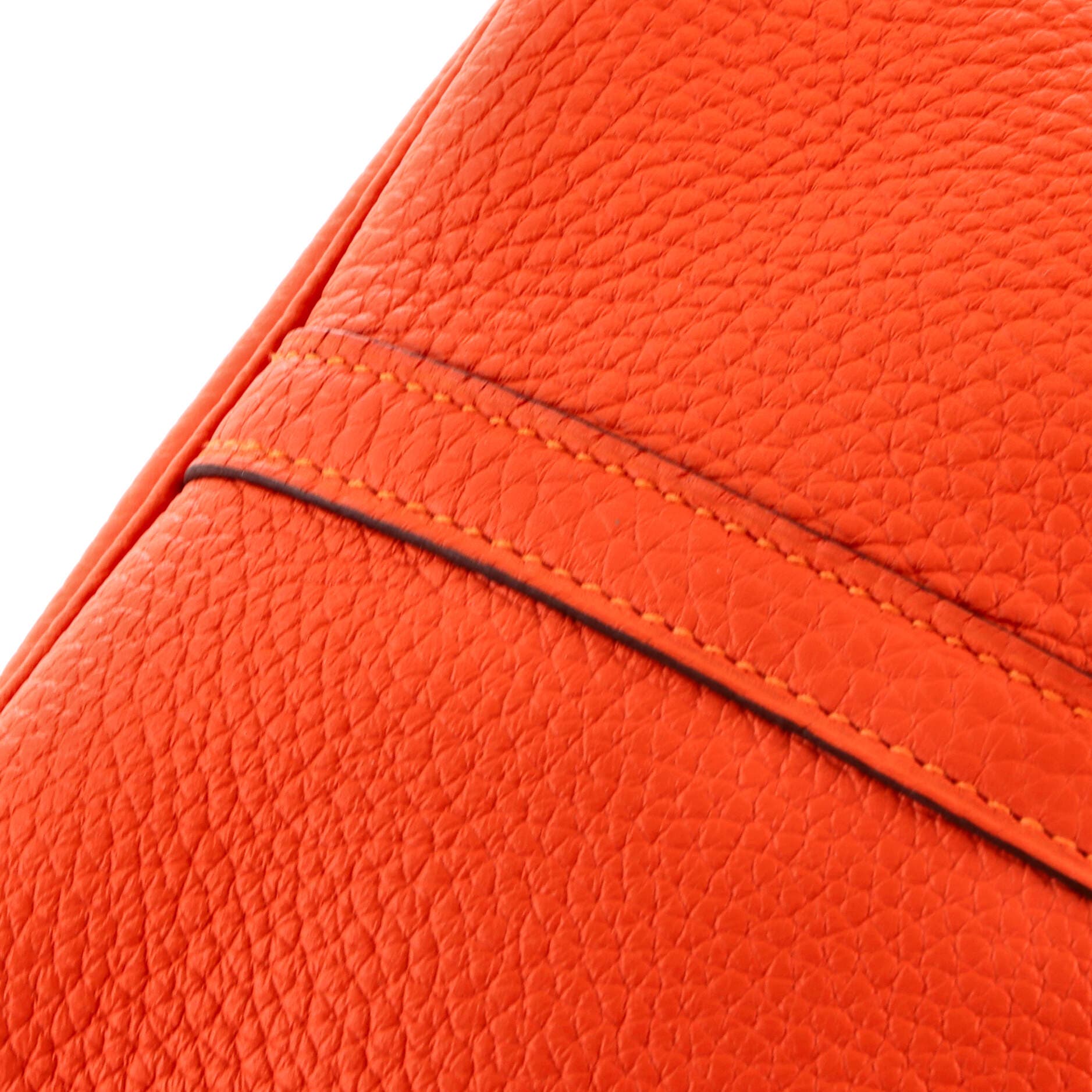 Pre-Owned Hermes Picotin Lock Bag Clemence MM, Alternate, color, Feu